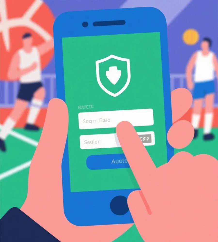 移动端注册流程示意图