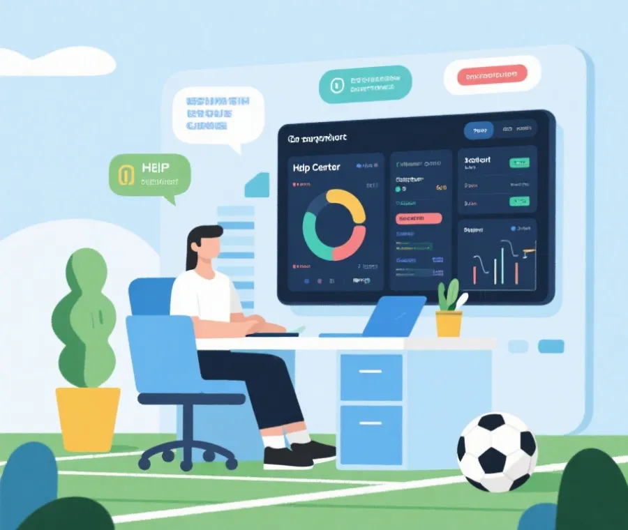 2026世界杯官方平台客户支持帮助中心示意图